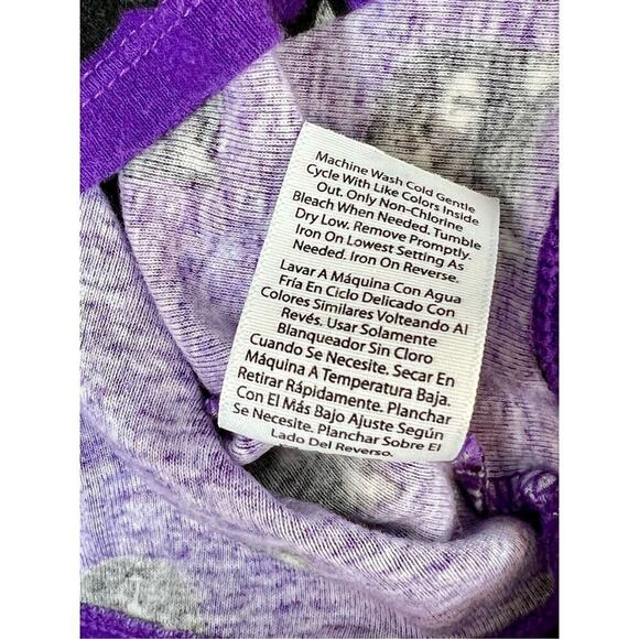 Celebrate‎ Halloween Purple Black Cats Sleepwear Knit Pajama Set 8 Spooky Fun - Picture 11 of 12